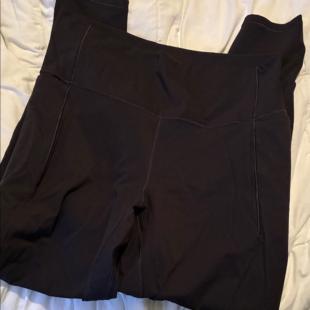 Black High-Waisted Leggings